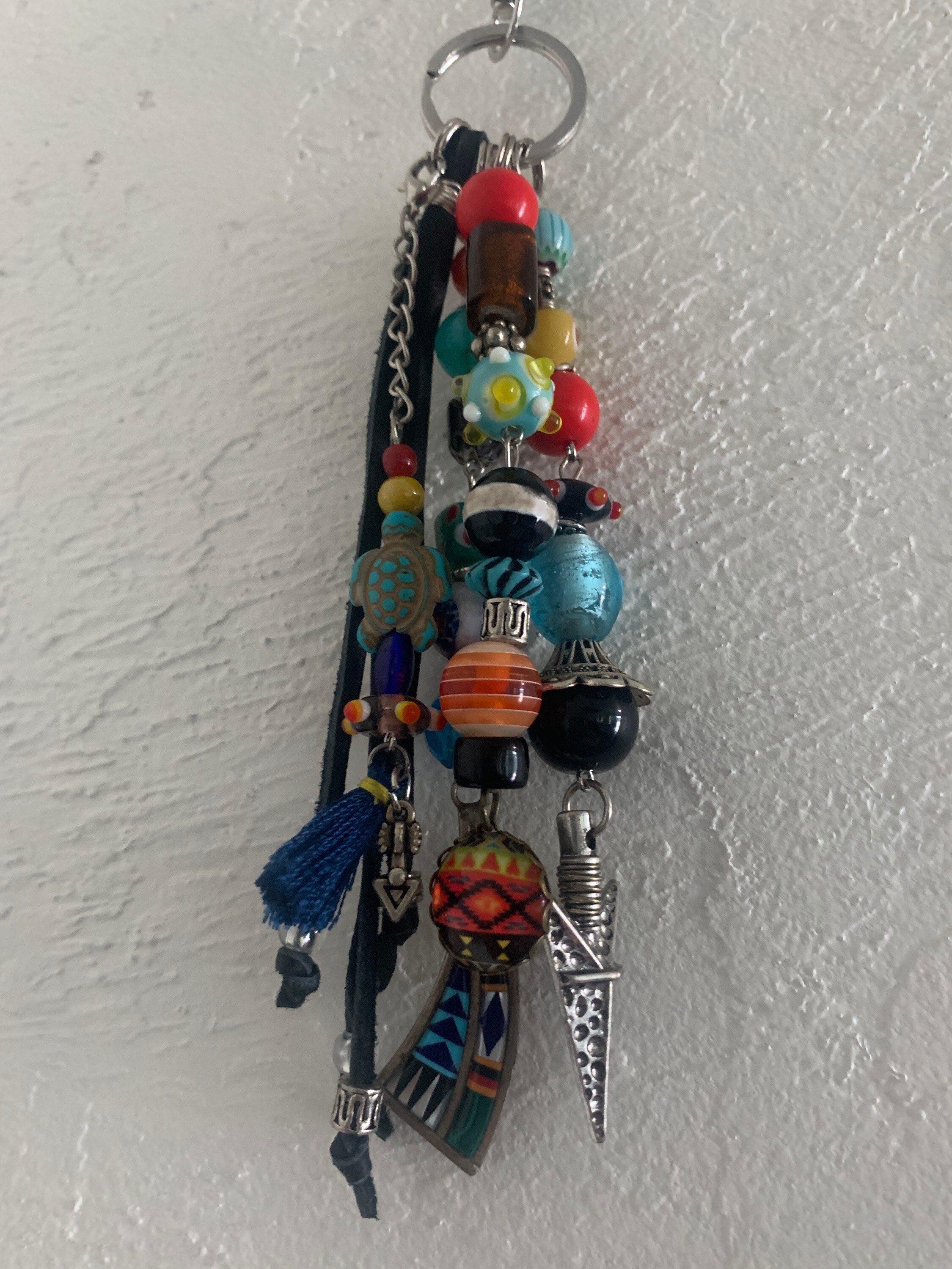 Boho Purse Charm/zipper Pull - Etsy