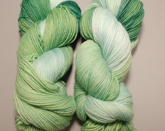 Hand dyed wool / knitting and crochet wool / indie dyed yarn