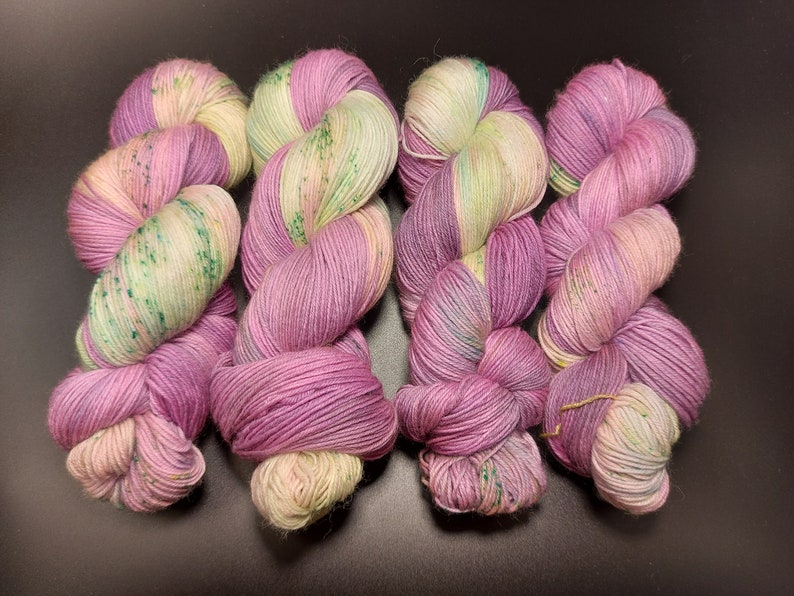 Hand Dyed Wool / Knitting and Crochet Wool / Indie Dyed Yarn Etsy