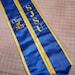 A Custom Satin Graduation Sash & Stoles - Graduation Gifts - Satin Grad Stoles MAX 4 LETTERS vertical and Class of 20?? 2 To 3 Weeks