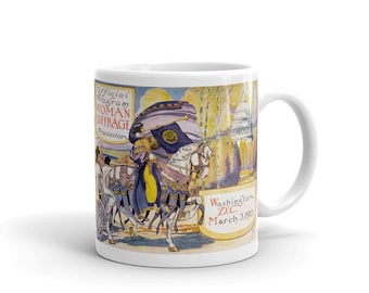 1913 Women's March On Washington - Votes For Women - Women's Suffrage And Voting Rights Mug