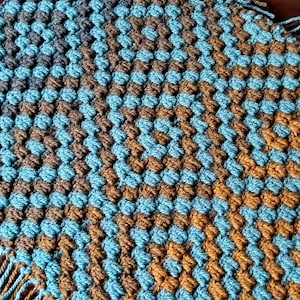 Mosaic Crochet Pattern #30 - Charts & WRITTEN ROW Repeats