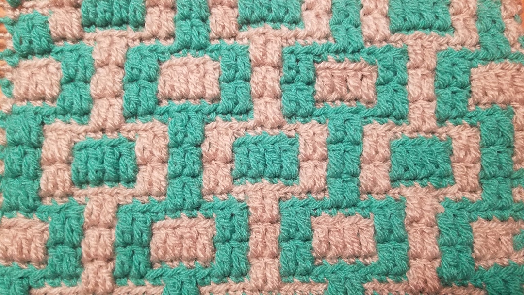 Mosaic Crochet, How To ・ClearlyHelena