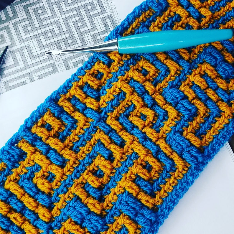 Mosaic Crochet Pattern 22 BUNDLE SET Charts Only Etsy
