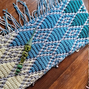 Mosaic Crochet Pattern #18 Chart only - 4 CHARTS INCLUDED- BONUS Variation included