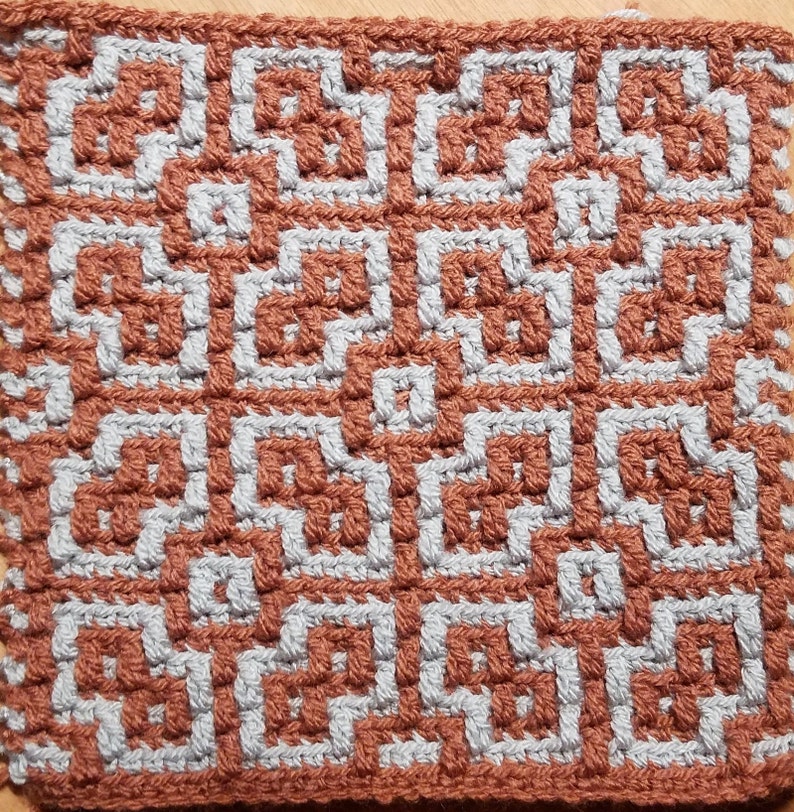 Mosaic Crochet Pattern 15 Chart only Etsy