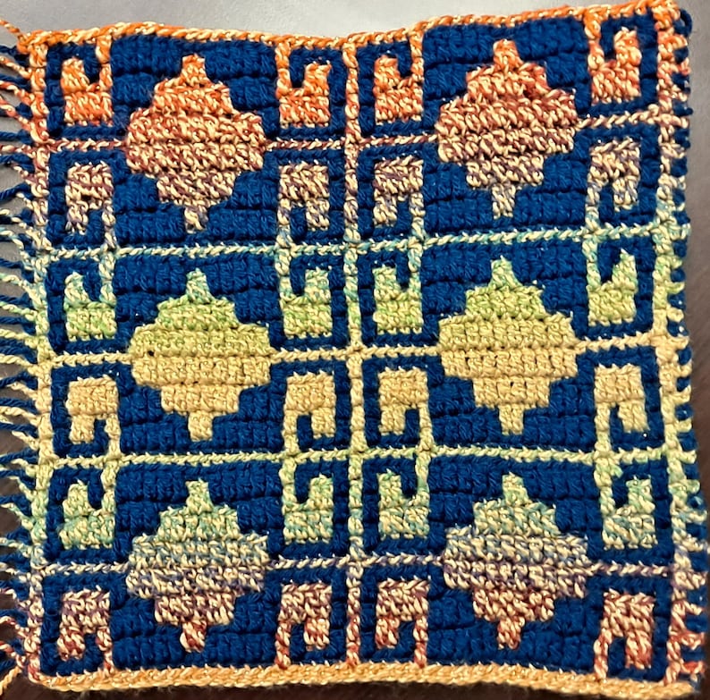 Mosaic Crochet Pattern 29 Charts Only Flat & in the Round Etsy