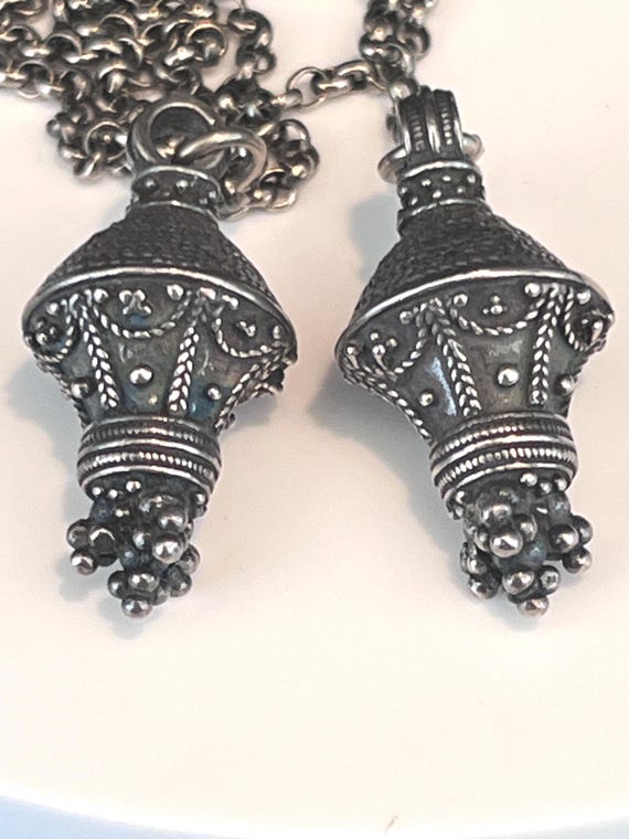 David Andersen Saga double berlock pendent
