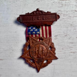 Ladies of the Grand Army of the Republic 1886 medal FREE SHIPPING