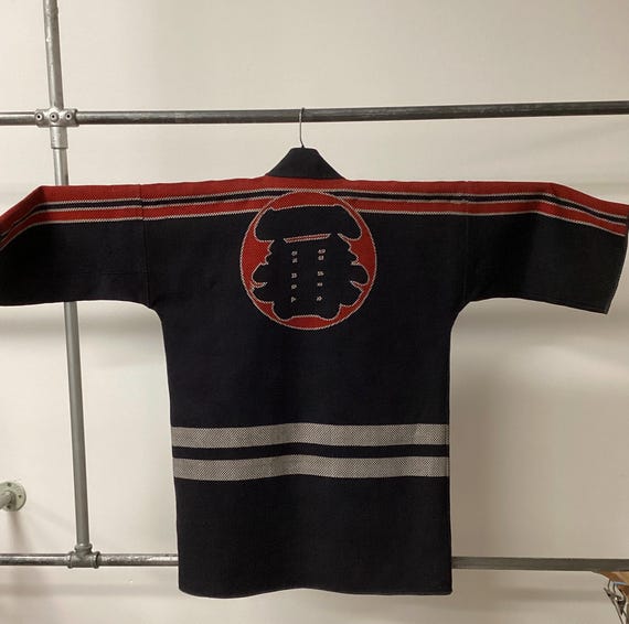 Buy Vintage Japanese Fireman s Jacket Unique Design Online in India Etsy