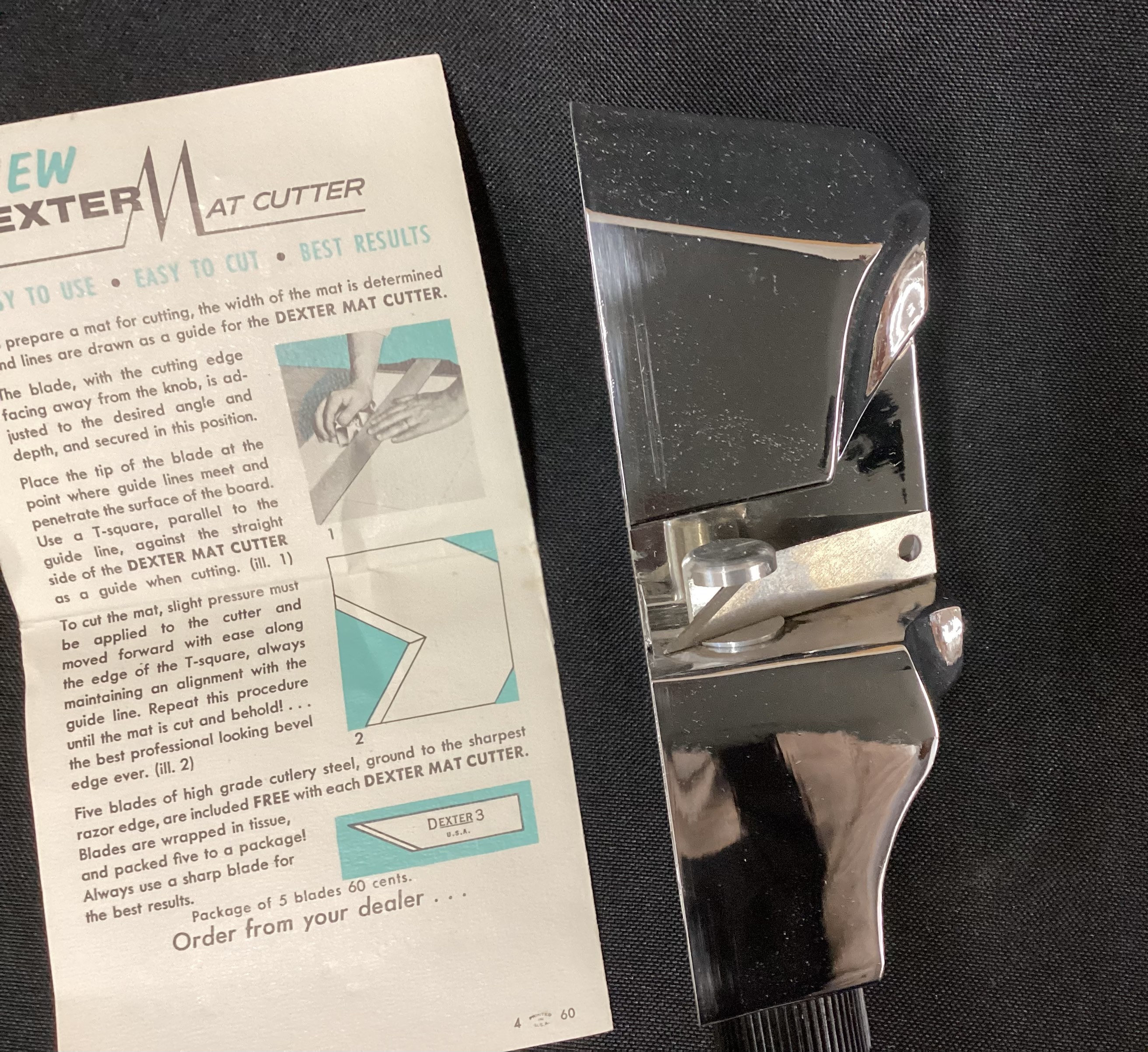 Dexter Mat Cutter With Blades Etsy