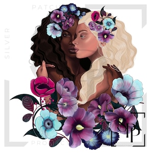 UV DTF sticker Afro-Amerikaanse mooie vrouwen zwart-wit print klaar om permanente zelfklevende cups aan te brengen, telefoonhoesjes, brillen, auto's
