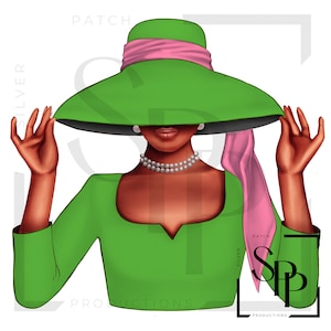 UV-DTF Afro-Amerikaanse mooie vrouw Elegante groene en roze print klaar om aan te brengen Permanente sticker Cups Telefoonhoesjes Bril Auto