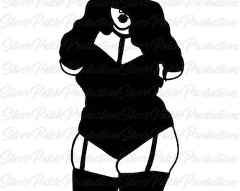 Dicke Oberschenkel Permanent Vinyl Aufkleber Auto Fenster Laptop Glas Becher