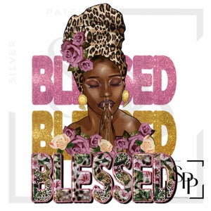 UV DTF-sticker Triple Blessed Klaar om permanente zelfklevende stickerbekers aan te brengen Telefoonhoesjes Brillen Auto's Elk vlak oppervlak