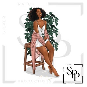 UV DTF-sticker African American Beautiful Woman Peaceful In Pink Print Klaar om permanente zelfklevende cups aan te brengen Telefoonhoesjes Bril Auto's