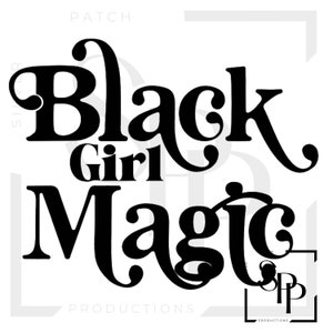 UV DTF-sticker Black Girl Magic Print Klaar om permanente lijmcups aan te brengen Telefoonhoesjes Brillen Auto's