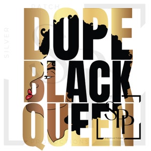 UV DTF-sticker Afro-Amerikaanse vrouw Afro Dope Black Queen Print Klaar om permanente lijmcups aan te brengen Telefoonhoesjes Bril Auto's