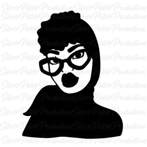 Retro Zwarte Vrouw Permanente Vinyl Decal Car Window Laptop Glazen Bekermok