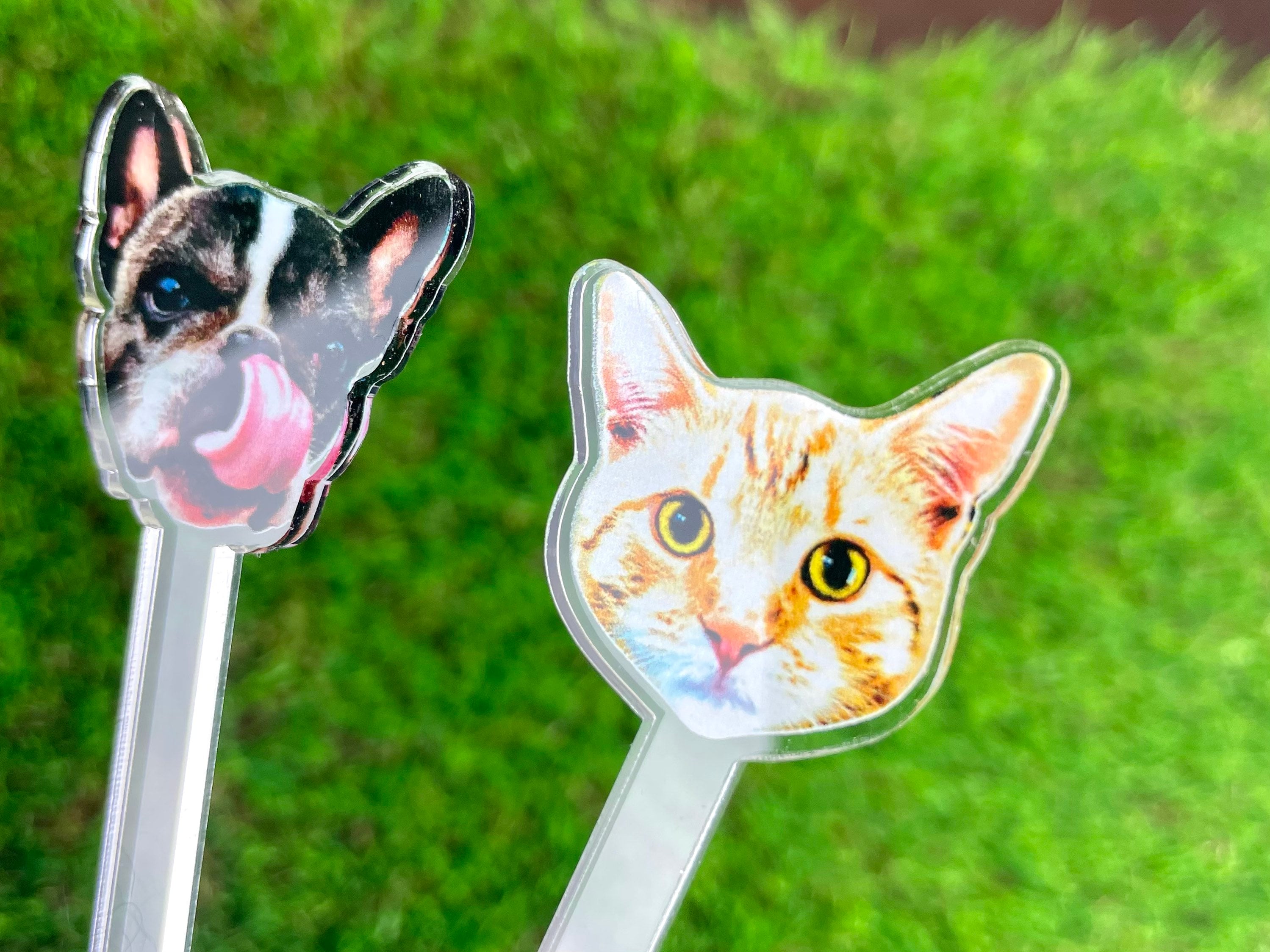 Print YOUR Dog Pet Stir Sticks, 2-sided Signature Drink, I Do Too & Dog Of Honor, Watercolor Acrylic Cocktail Stirrers, Wedding Swizzle