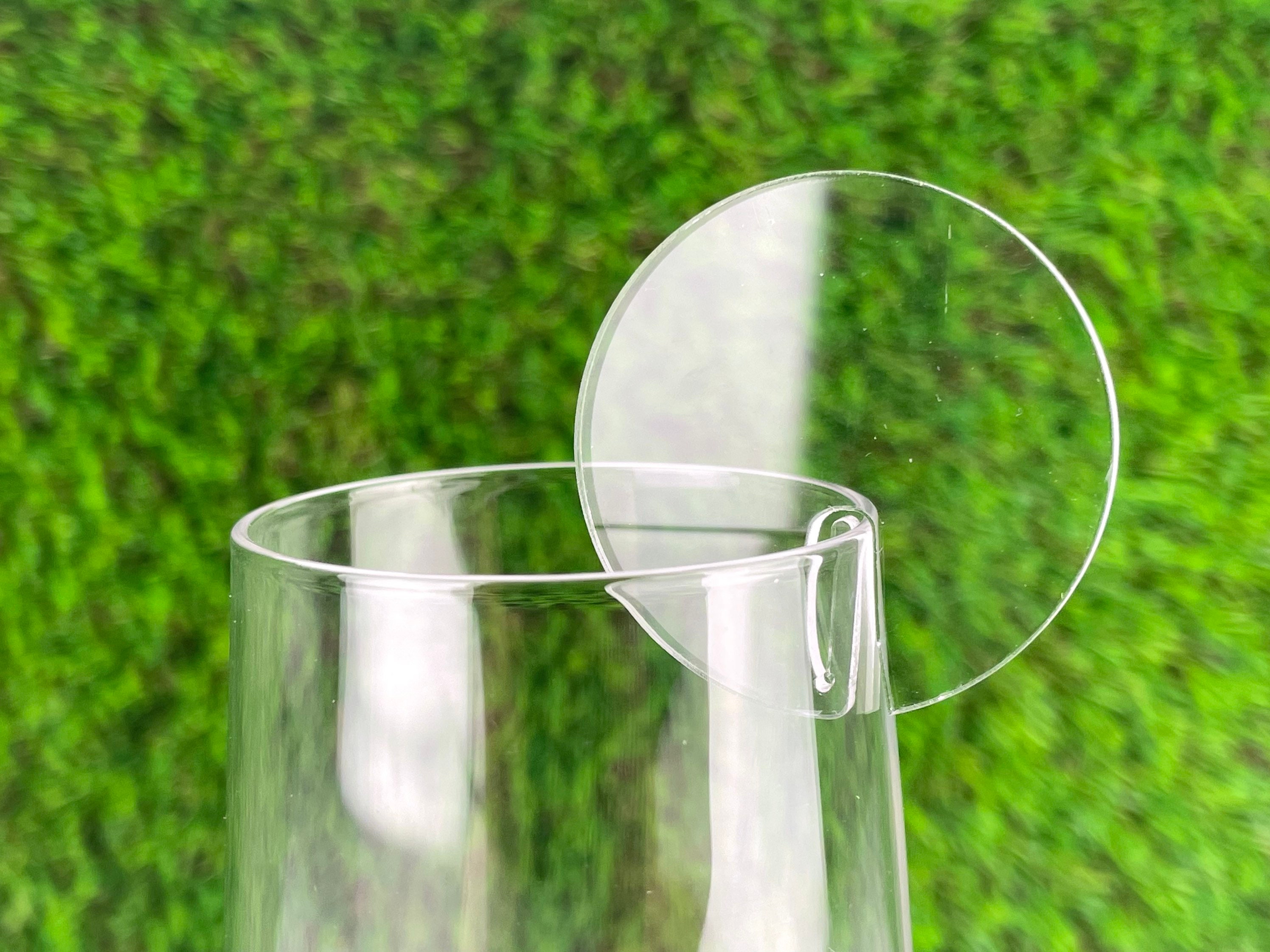 BLANK Escort Card Rounds, CLEAR Acrylic Drink Name Tag Rounds, Stemless ...