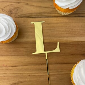 Customized Letter Cake Topper, Personalized Birthday Cake Decor, Birthday Cake, Anniversary Cake, Baby Shower, Wedding Cake