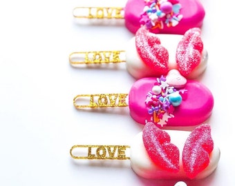 Custom Cut Acrylic Cakesicle Sticks, Personalized Popsicle Sticks, Mini Sticks and Standard Stick Sizes (Sets 6)