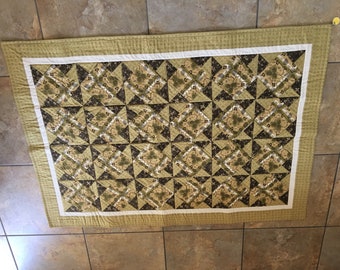 Contemporary Quilted Throw #33