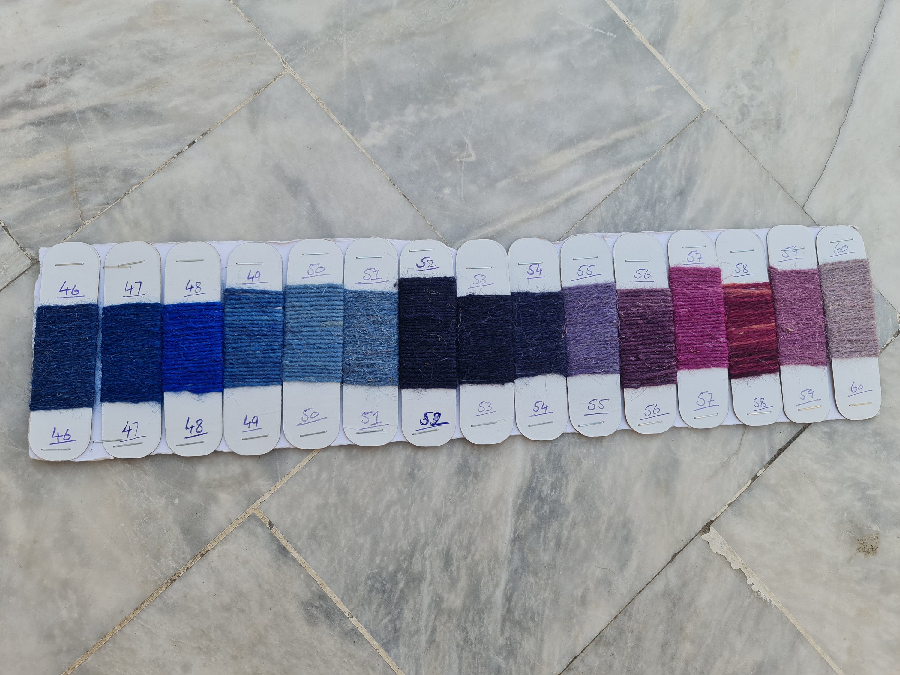 Custom Rug Color Chart Sample, Wool Color Samples, Personalized Rug ...