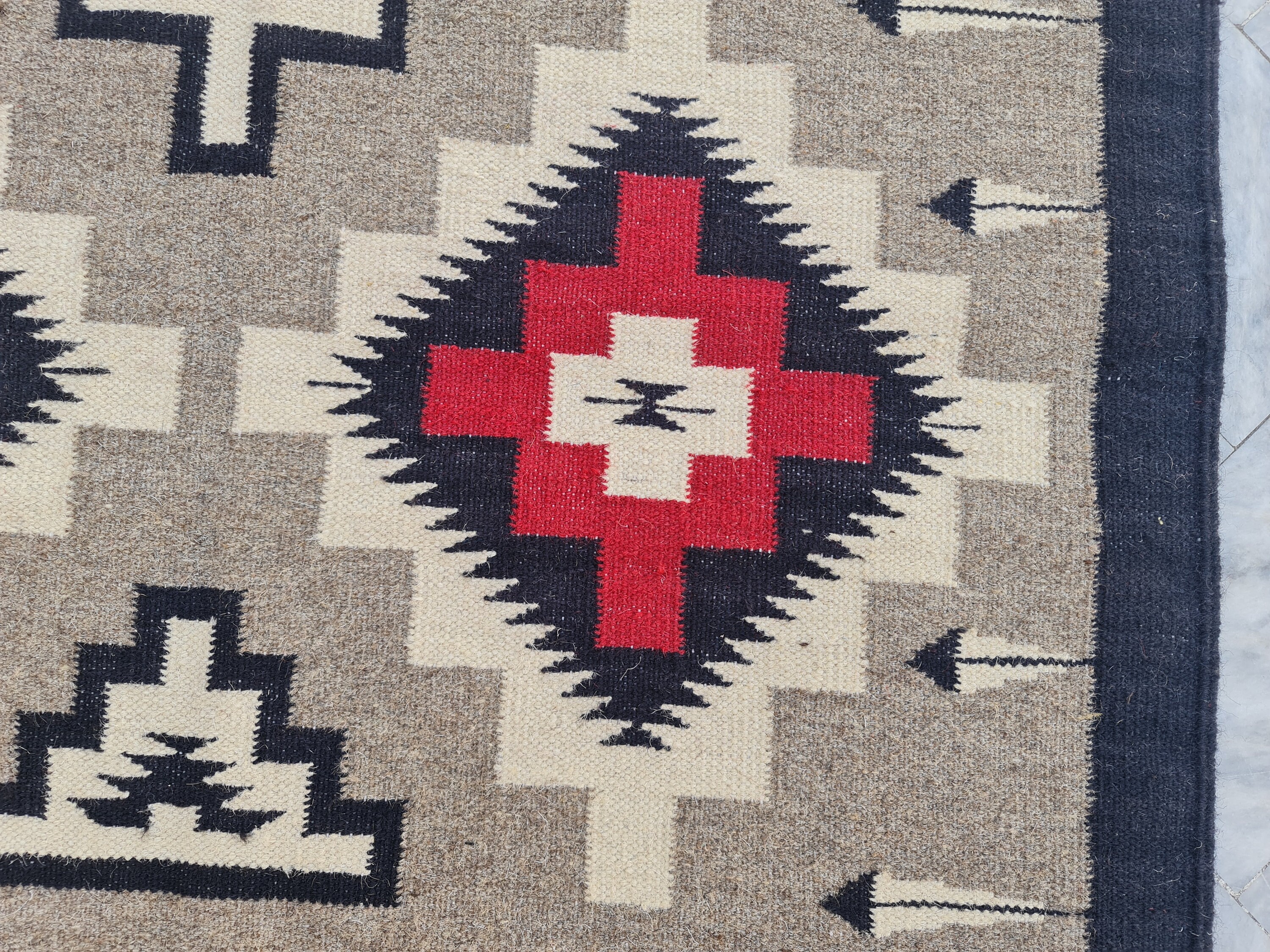 Custom Navajo Rug, Personalized Navajo Rug, 8x10 Navajo Rug, 9x12 ...