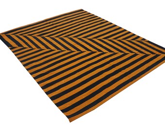 Alfombra de área grande, alfombra de sala de estar, alfombra 8x10, alfombra kilim 8x10, alfombra de área 8x10