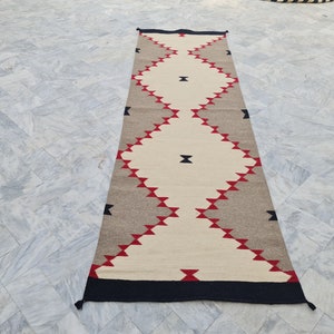 Navajo hallway rug, navajo rug runner, navajo corridor rug, custom runner rug, custom rug, long rug, entrance rug, entryway rug, navajo wool