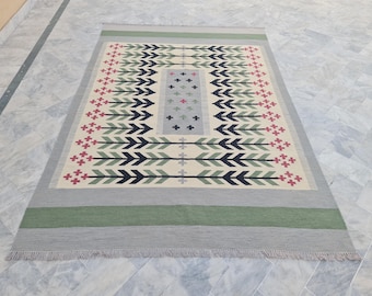 Scandinavian rug, kilim rug, contemporary rug, one of a kind rug, dhurrie rug, flatweave rug, personalized rug, 8x10 rug, 9x12 rug, 10x12
