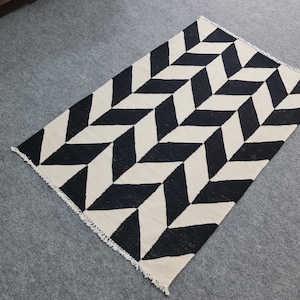 Geometric rug, dhurrie rug, wool rug, living room rug, 12x18 rug, small rug, large area rug, 10x14 rug, 8x10 rug, 9x12 rug, bedroom rug