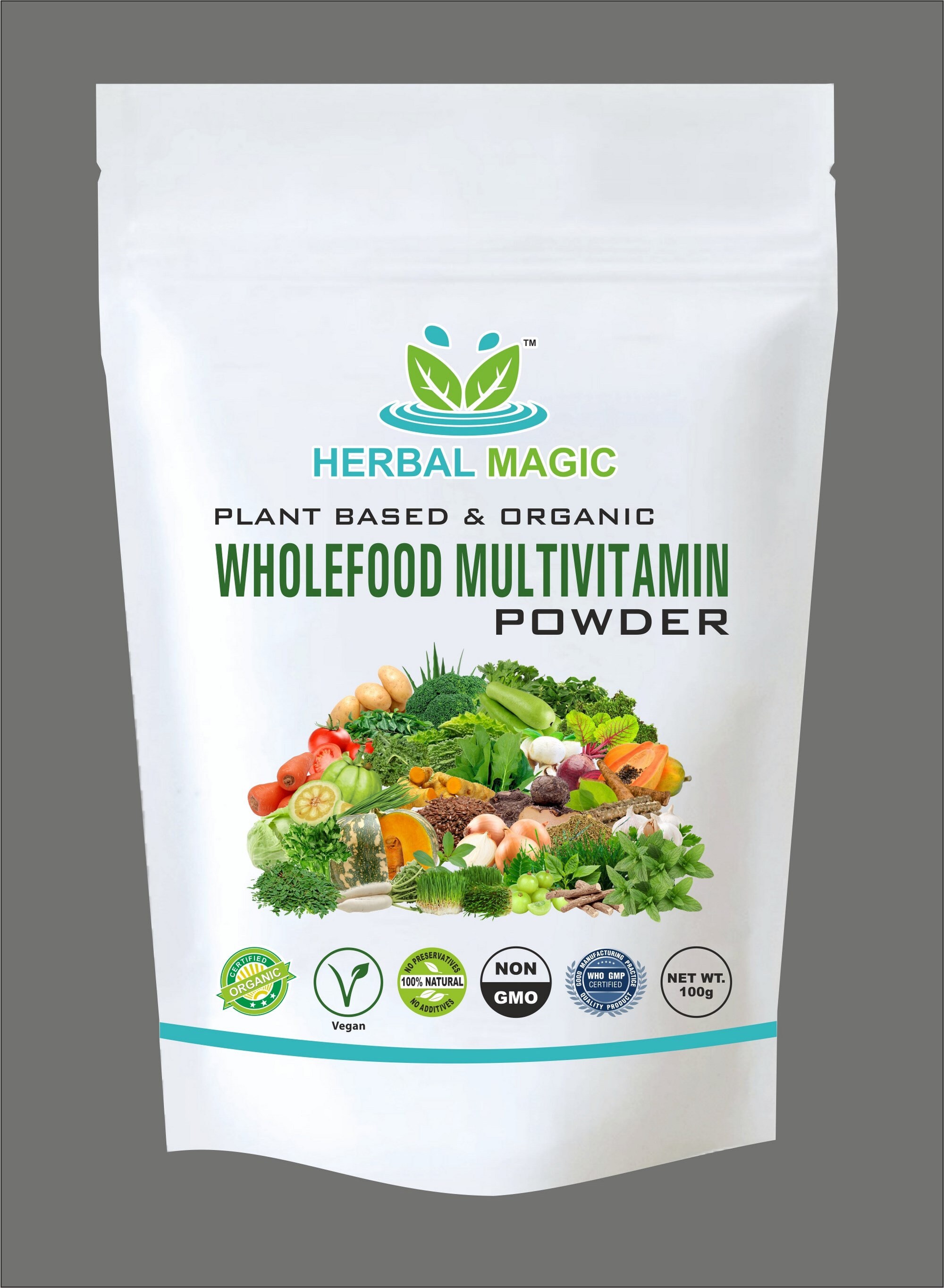 100% Pure &amp; Natural 100g Wholefood Multivitamin Powder ISO | Etsy