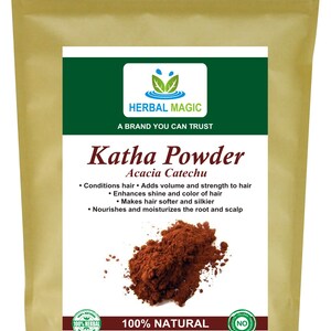 100 Pure & Natural Pesticide Free Organic Katha Powder Hair Etsy