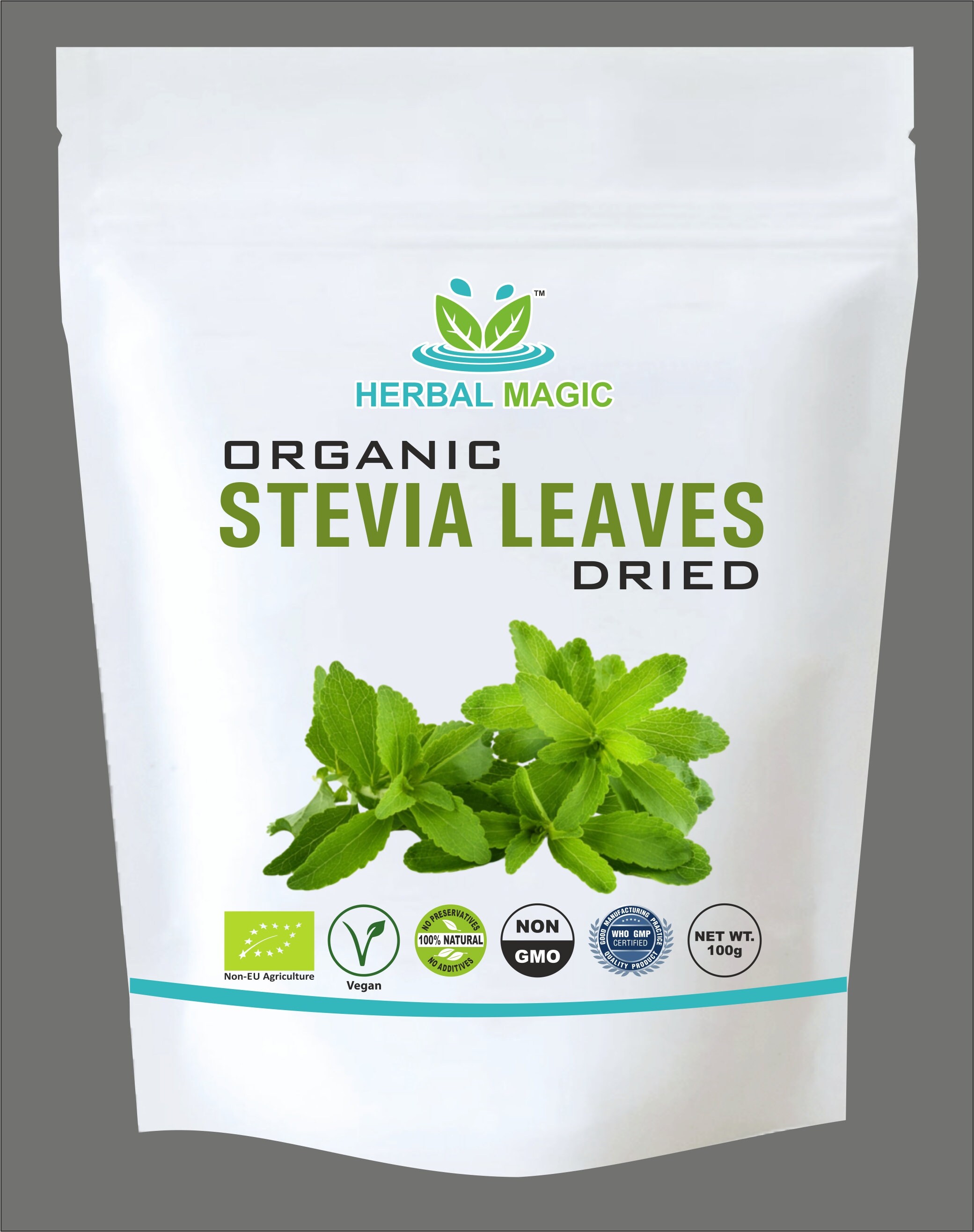 Organic Stevia Dried Leaf Sweetener No Added Flavour Etsy