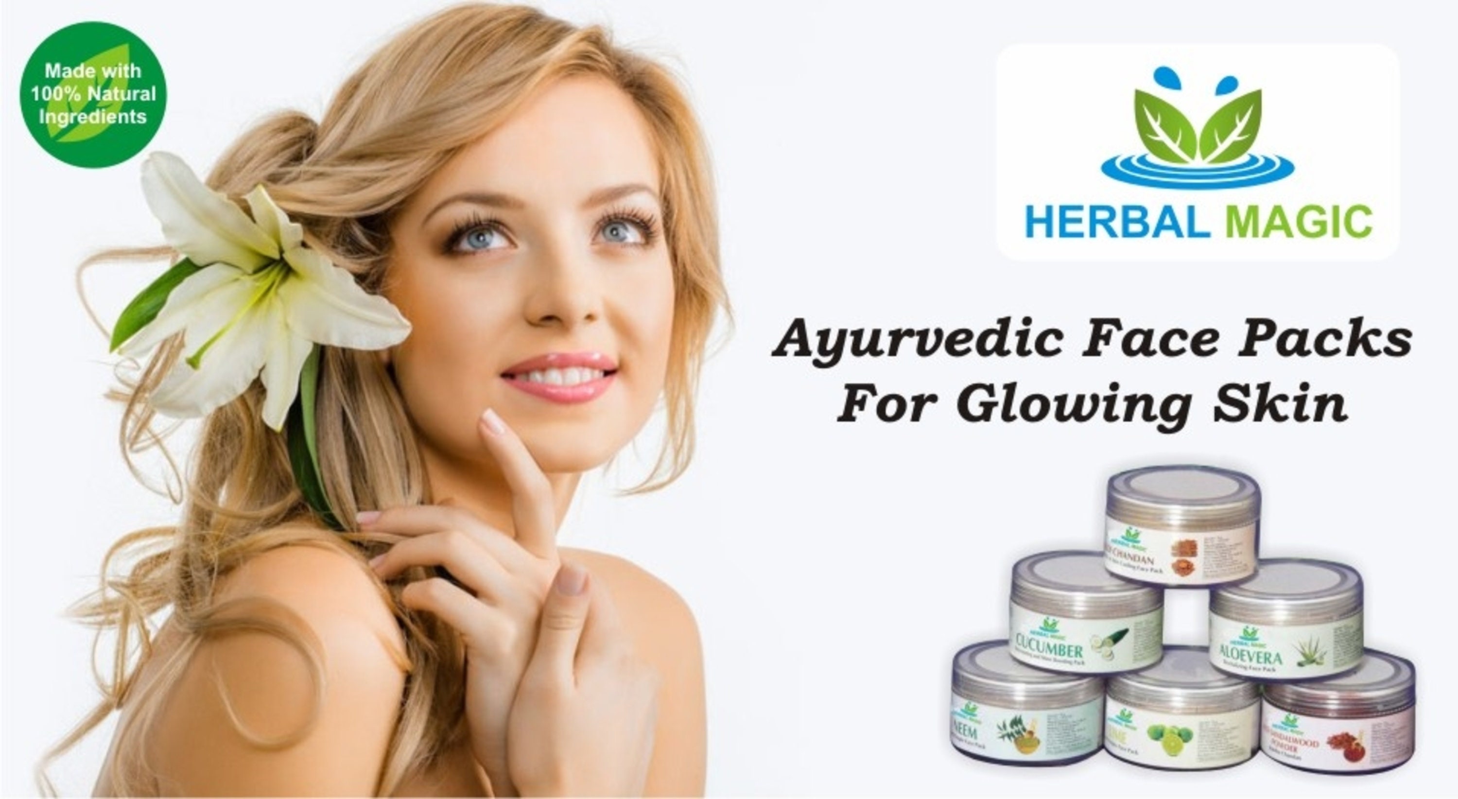 100 pure & natural herbal face packs/mask four types Etsy