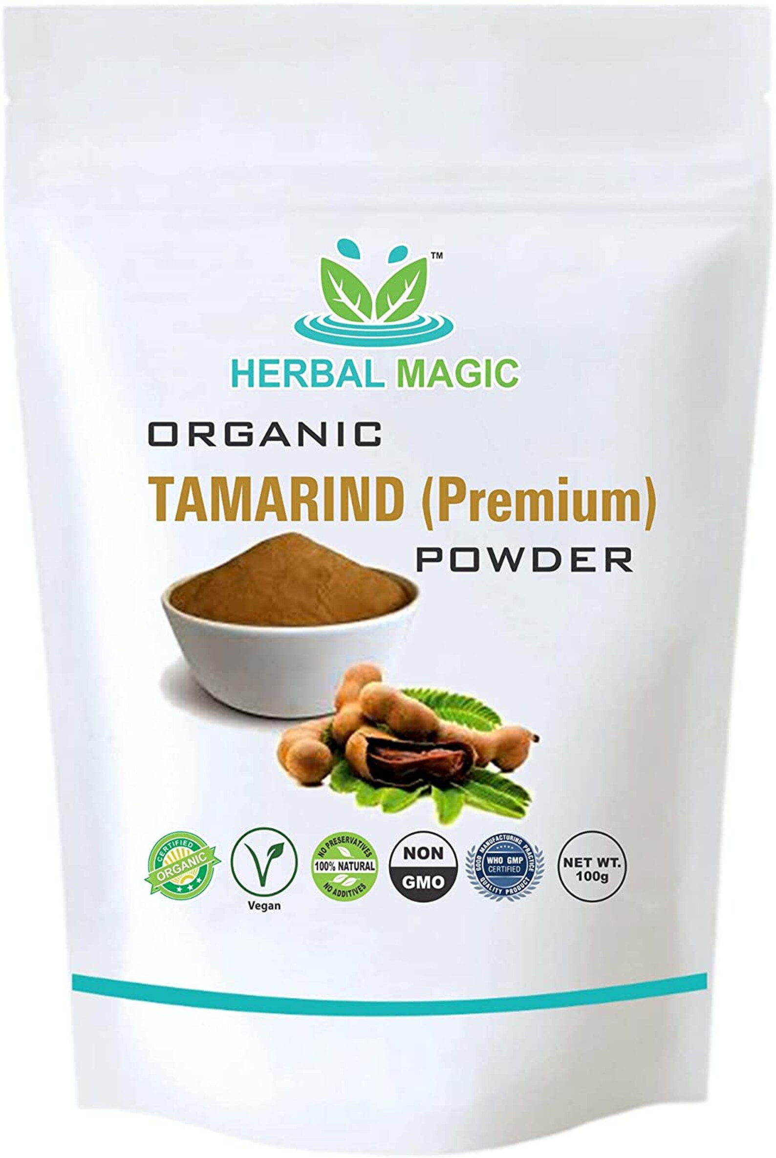 Herbal Magic Organic Tamarind Powder No Preservatives Etsy