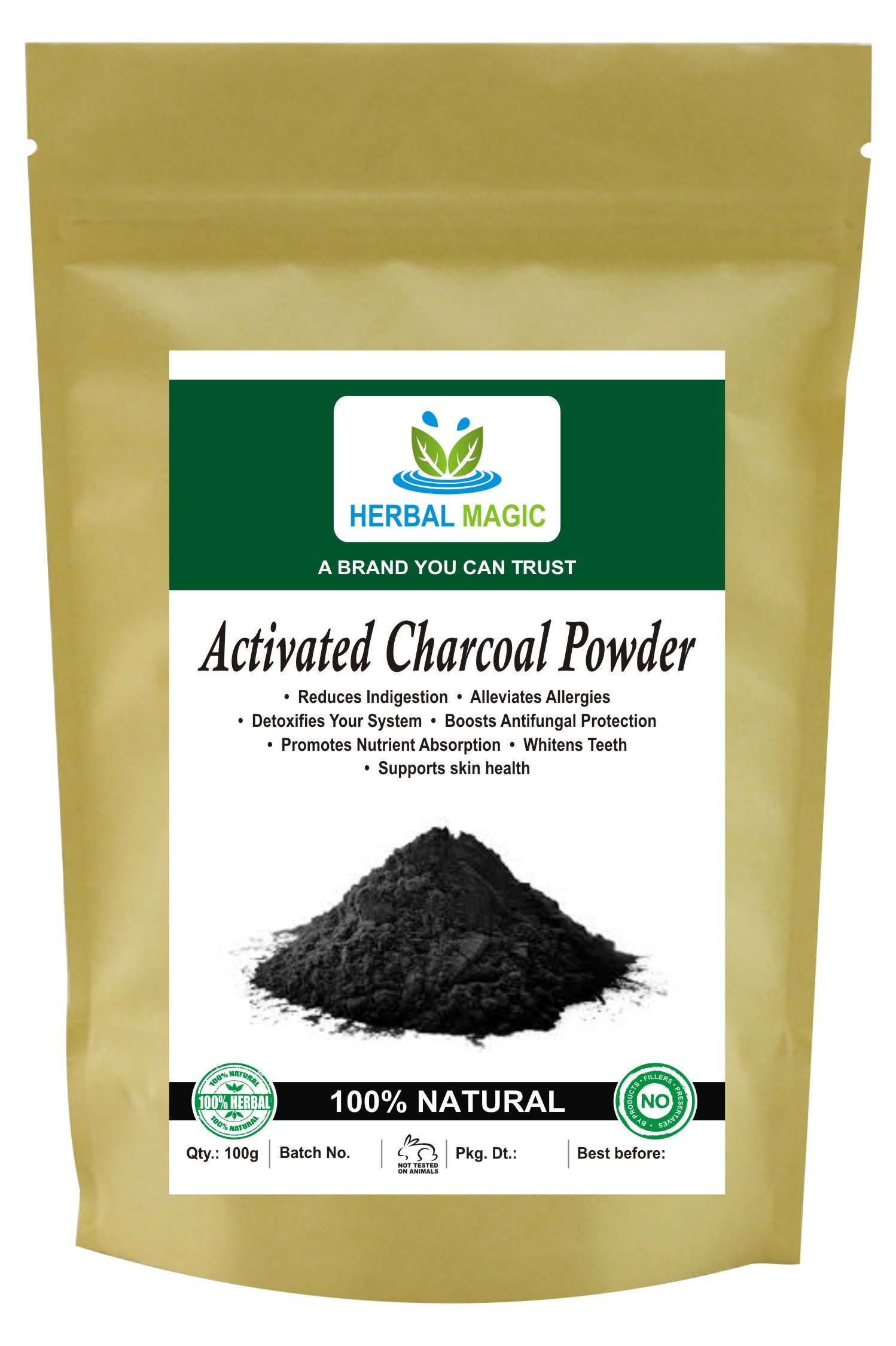 100% Natural Activated Charcoal Powder Hardwood Excellent | Etsy