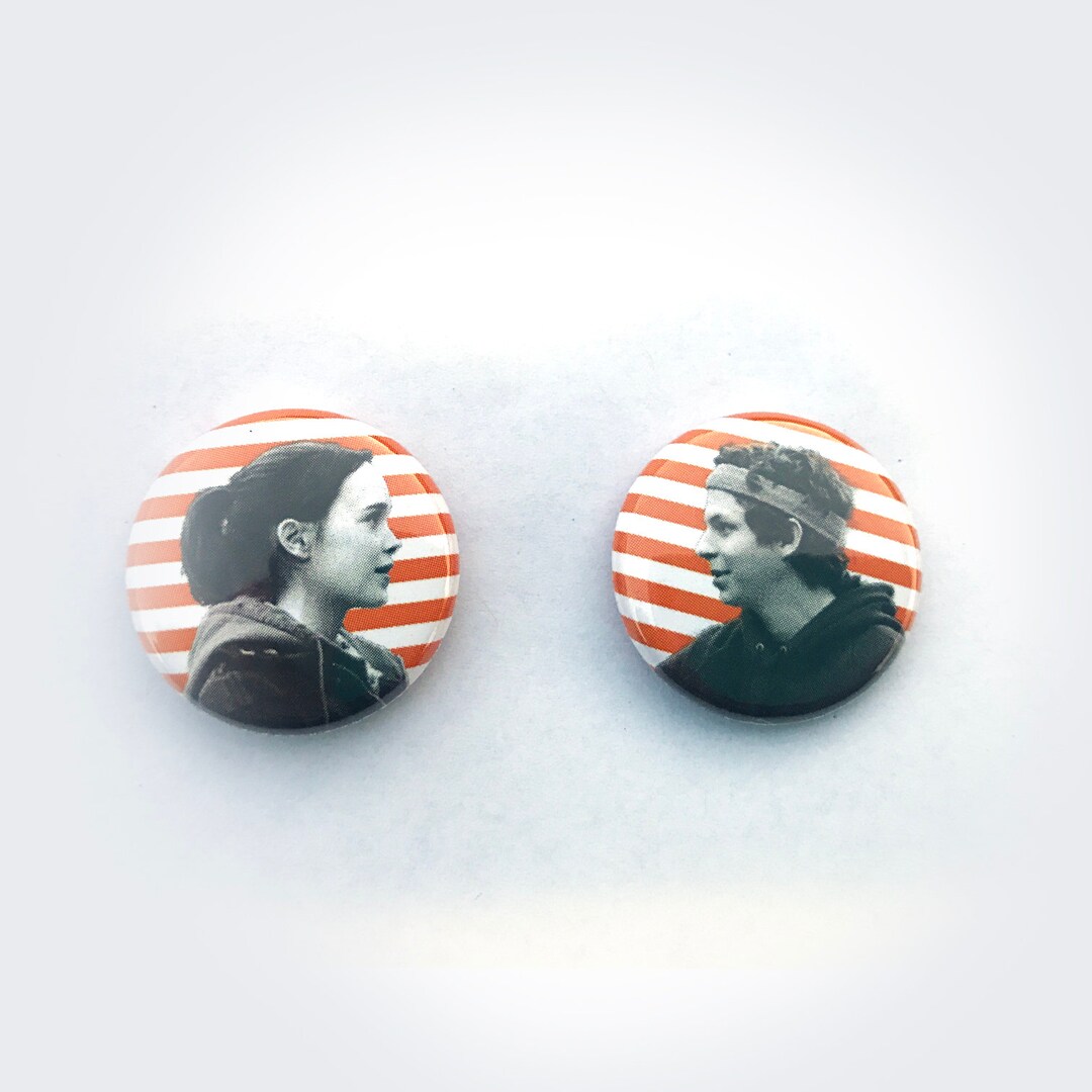 JUNO 1&quot; Metal Button Set Elliot Page and Michael Cera
