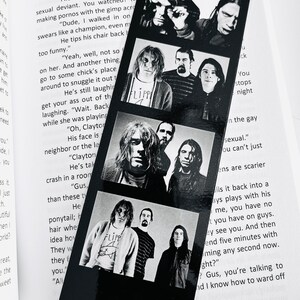 NIRVANA Laminated Photostrip Bookmark!