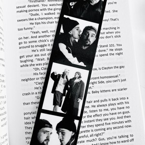 JAY & SILENT BOB Laminated Photostrip Bookmark / Mini Wall Art!
