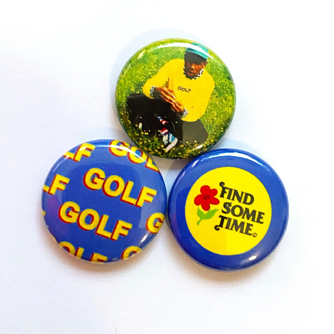 Tyler the Creator GOLF Button Set of THREE 1 Pinback Etsy