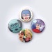 GHOST WORLD Set of Four 1' Metal Buttons Daniel Clowes Comics Graphic Novels 