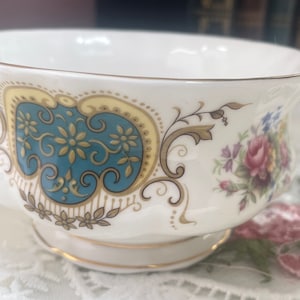 Royal Albert Blue Vintage Royal Albert Berkeley Porcelain Plate