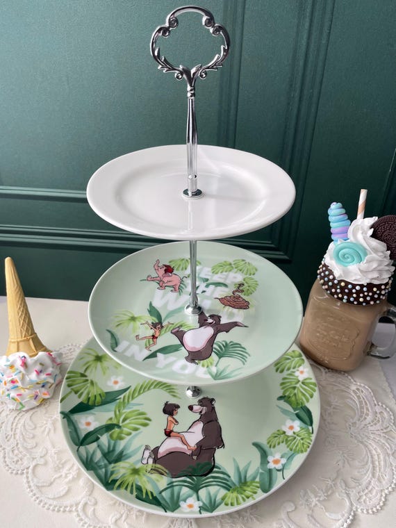 Jungle Book Cake Stand- Lovely Tier Stand Perfect for Children's