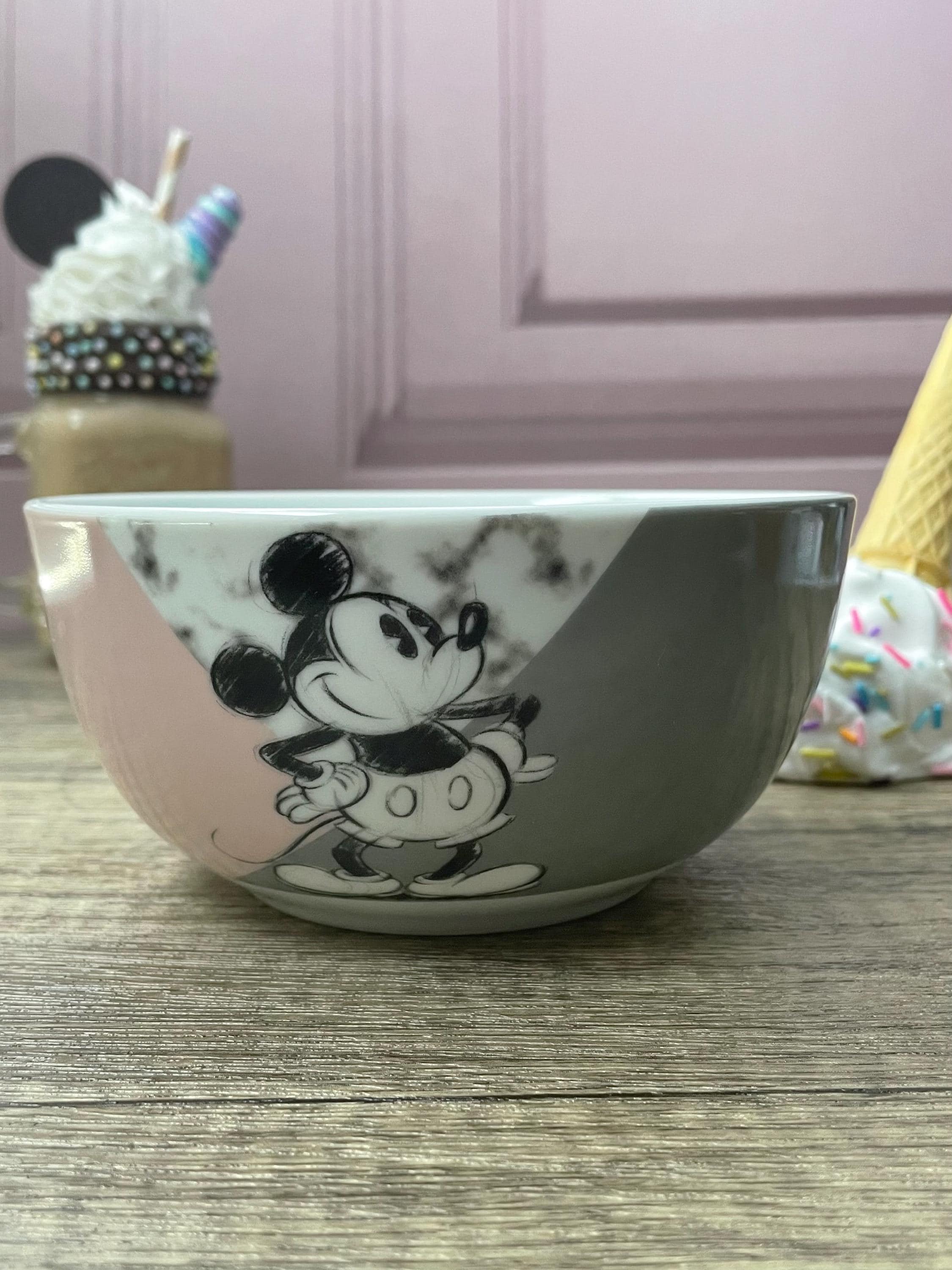 ディズニー ミッキー パスタ入れ ボウル キッチン・食器