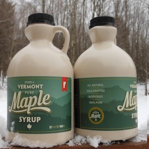 Pure Vermont Maple Syrup-Quart-2026