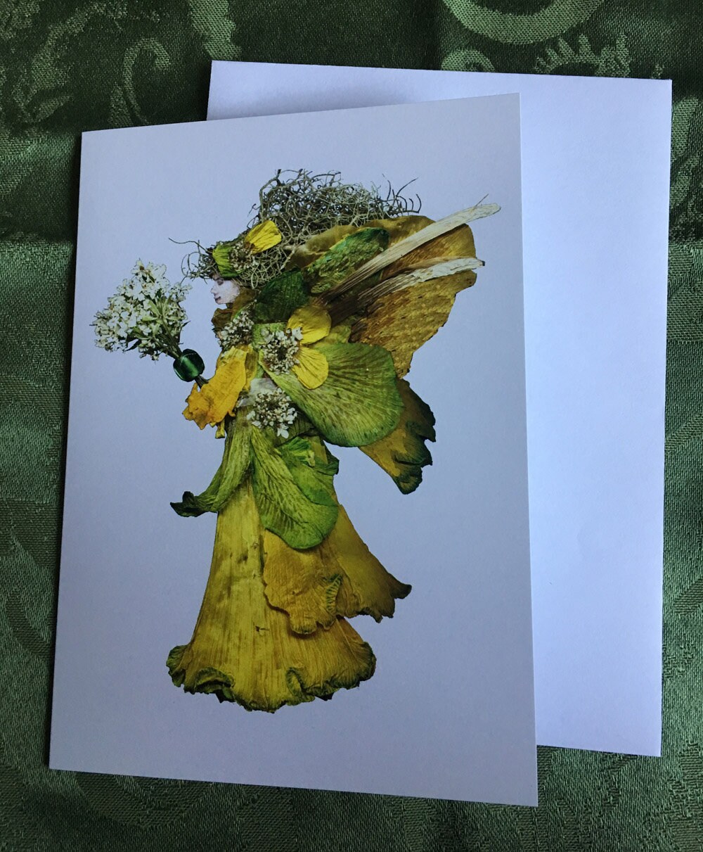 Faeries From Flowers, Art by Zella, 5X7 Fairy Note Cards With Envelopes ...